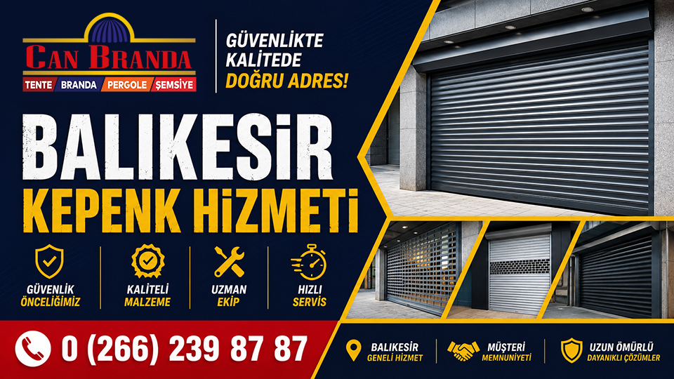 Balıkesir Kepenk Hizmeti