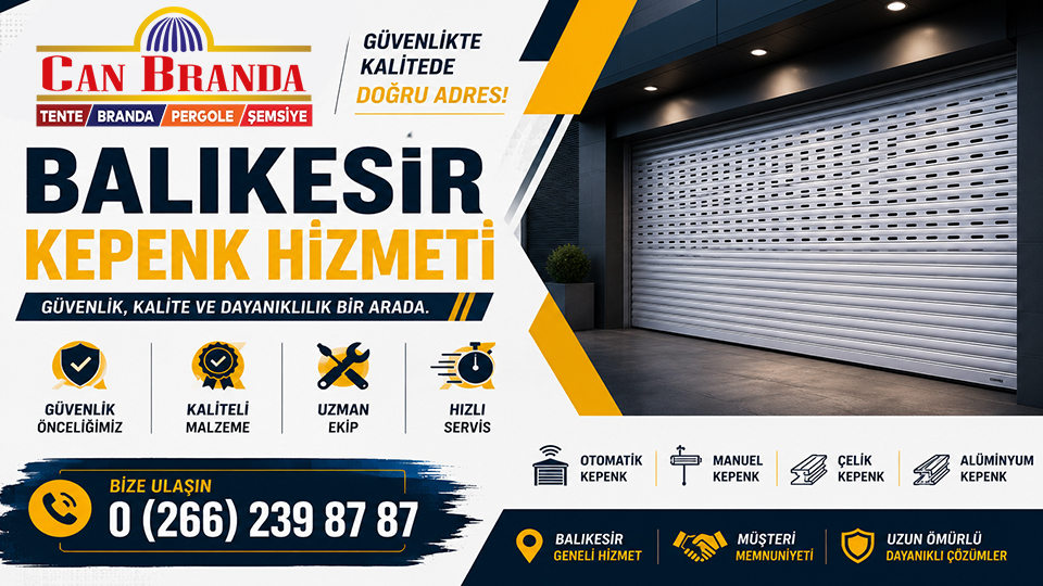 Balıkesir Kepenk Hizmeti